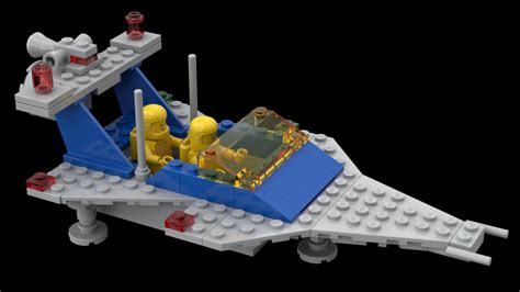 LEGO MOC Classic Space Reimagined Ideas 6000 Book Double Seated