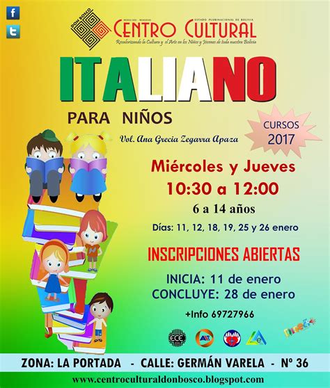 Cursos Del Centro Cultural Don Bosco