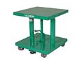 Lexco Foot Operated Hydraulic Lift Table On Wesco Industrial Products