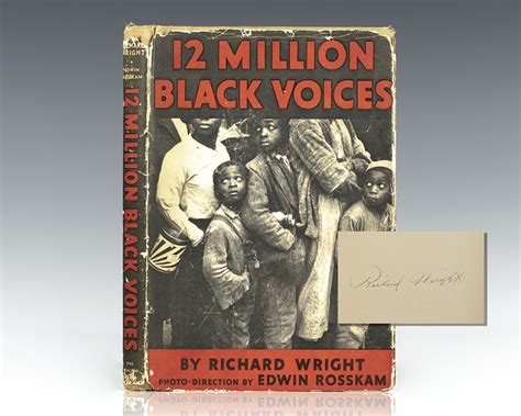 12 Million Black Voices A Folk History Of The Negro In The United