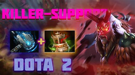 DOTA 2 GRIMSTROKE KILLER SUPPORT 7 33e New Map New Dota