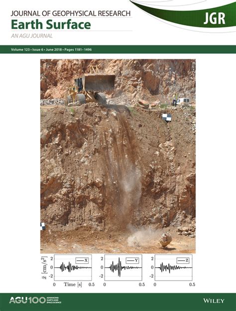 Journal Of Geophysical Research Earth Surface Vol 123 No 6