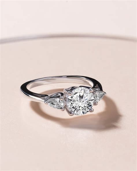 White Gold Engagement Rings: Round, Pear & More + Pro Tips