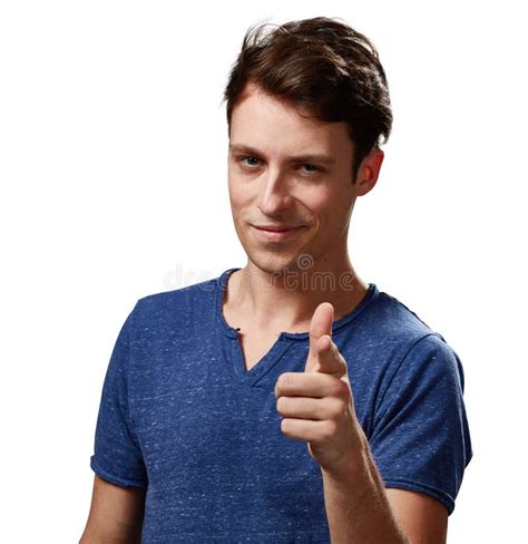 Man Pointing To The Camera Stock Photo Image Of Male 93059138