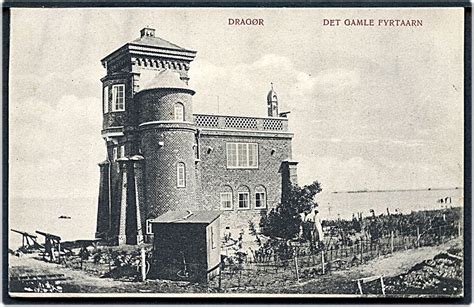 Dragør Det gamle fyrtårn Edv Raun no 4079 Kvalitet 8 1907 2791