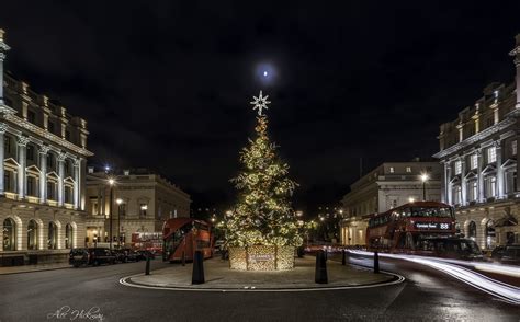 London, Night, Christmas, Cityscape, Long exposure, Traffic Wallpapers ...