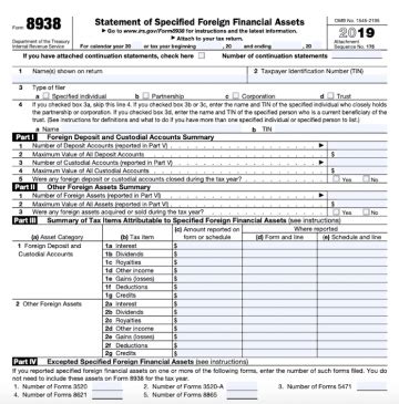 form  statement   foreign financial assets tax
