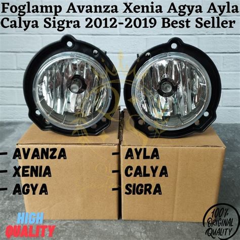 Jual Foglamp Avanza Xenia Agya Ayla Calya Sigra 2012 2022 Best Seller