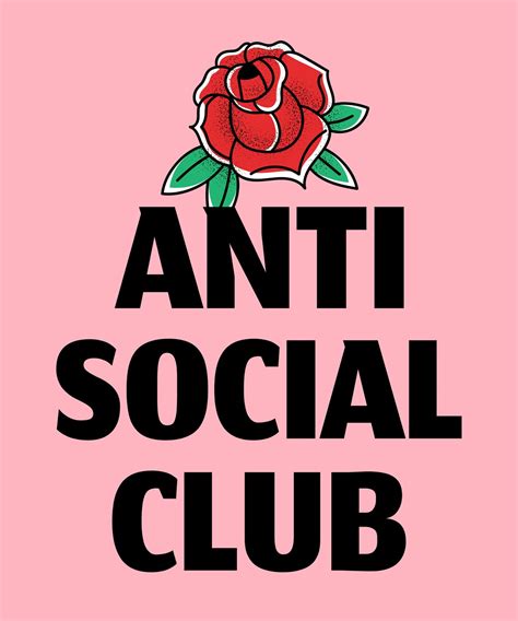 Anti Social Club Design - Etsy