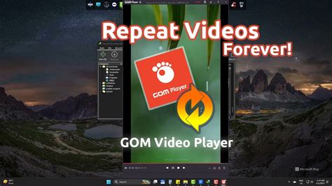 How To Loop Videos Continuously In GOM Player Play Videos Non Stop