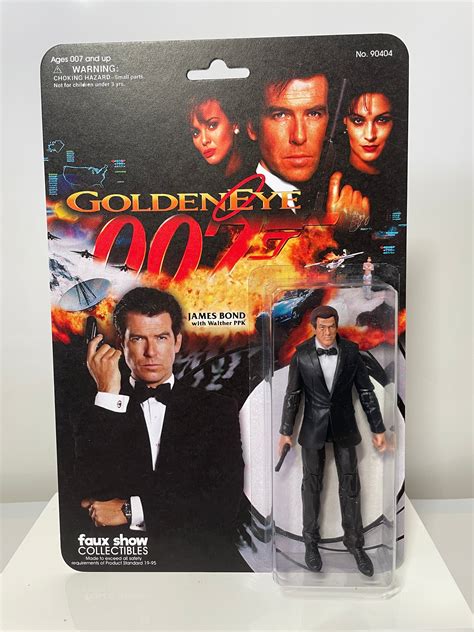 Goldeneye 007 One Off Custom Action Figure Of James Bond Etsy Canada