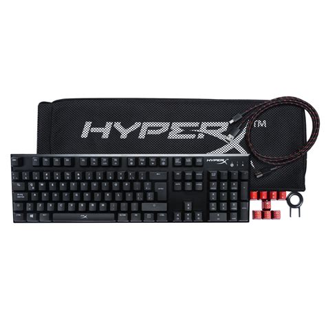 Teclado Mec Nico Gamer Hyperx Alloy Fps Switch Cherry Mx Blue