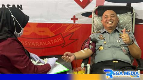 Peringati Hbp Ke Lapas Narkotika Pamekasan Gelar Donor Darah