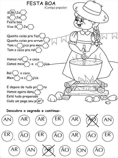 Atividades Sobre Festas Juninas 2 Ano ENSINO