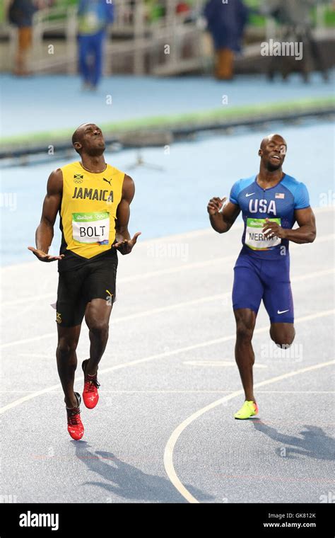 Usain Bolt Dash Hi Res Stock Photography And Images Alamy