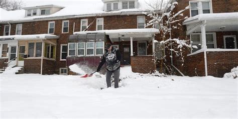 A Snowstorm Dumped More Than A Foot Of Snow On The Erie Region