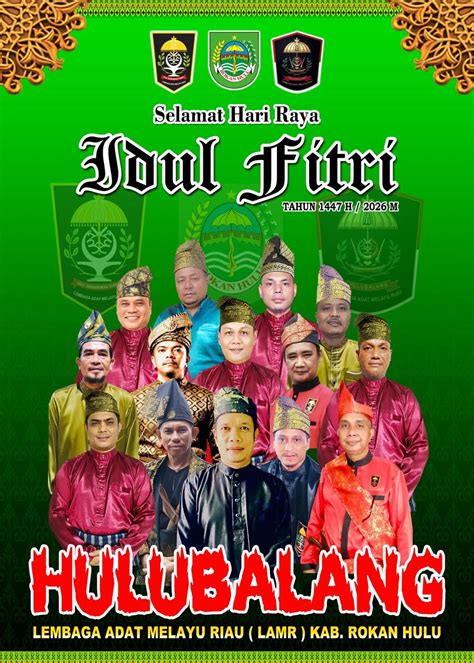 hulubalang lembaga adat melayu riau lamr rokan hulu mengucapkan