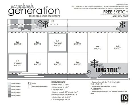 Pin By Terri Lynn On Lala Layouts Scrapbook Layout Sketches