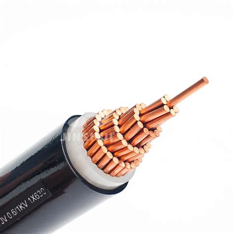 Yjv Yjlv Electric XLPE Armored Power Single Conductor Copper Cable 600V