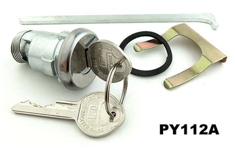 55 68 GM Trunk Lock Set W Early Keys PY112A Max Performance