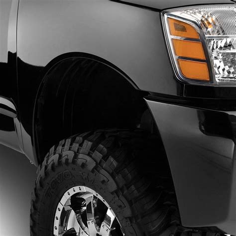 Bushwacker Nissan Titan Pocket Style Matte Black Fender Flares