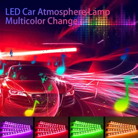 Control Color Changing Rgb Car Interior Decorative Floor Atmosph