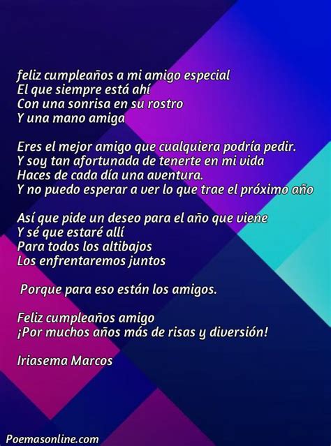 Poemas De Felicitaciones De Cumplea Os Para Una Amiga Especial