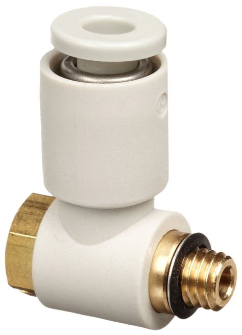 SMC KQ2V04 M5A PBT Brass Push To Connect Tube Fitting Universal