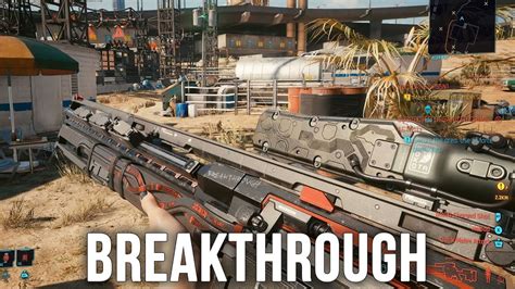 Breakthrough Unique Missable Iconic Weapon Guide Cyberpunk 2077