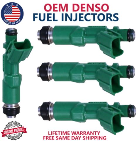 X4 NEW OEM DENSO Fuel Injectors For 2004 2005 2006 Scion XB 1 5L I4