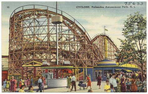 Cyclone Palisades Amusement Park N J Digital Commonwealth