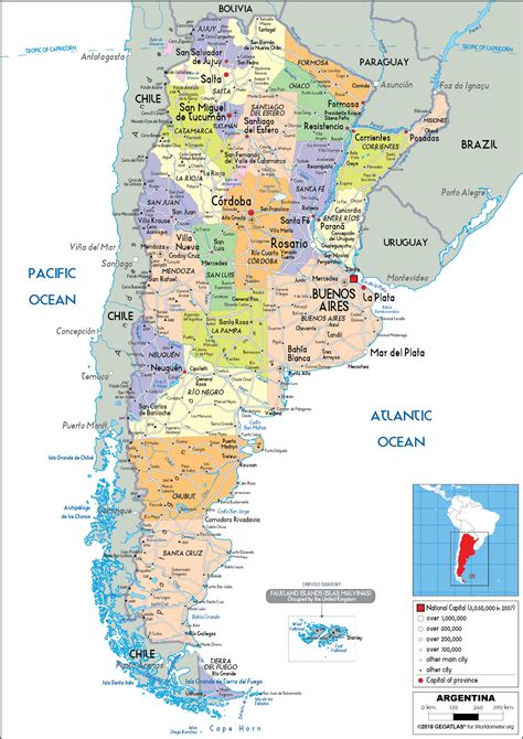 Argentina Map Argentina Map Political Map Map