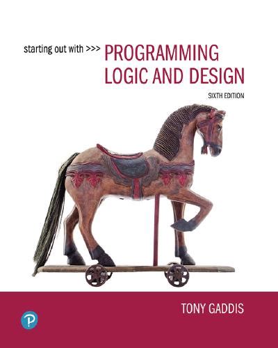 Starting Out With Programming Logic And Design 6th Edition ScanLibs