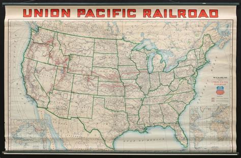 Central Pacific Railroad Route Map