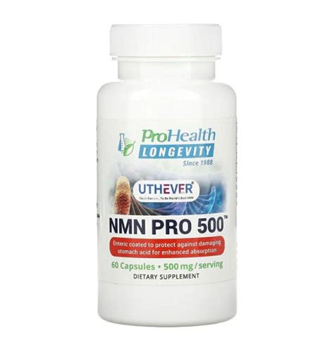 프로헬스 론제비티 Prohealth Longevity Nmn Pro 500 250mg 캡슐 60정 티몬