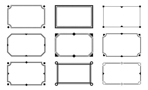 Certificate frames Royalty Free Vector Image - VectorStock