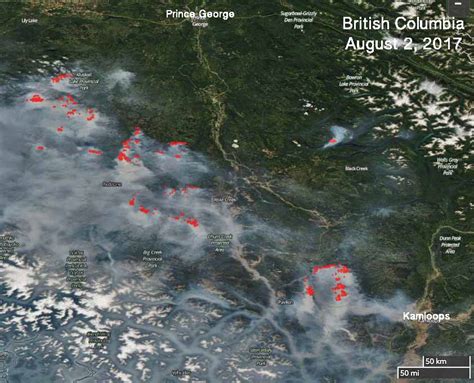 Over 100 Active Wildfires In British Columbia Wildfire Today