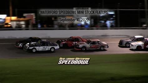 Waterford Speedbowl | 09.10.22 | Mini Stock feature - YouTube