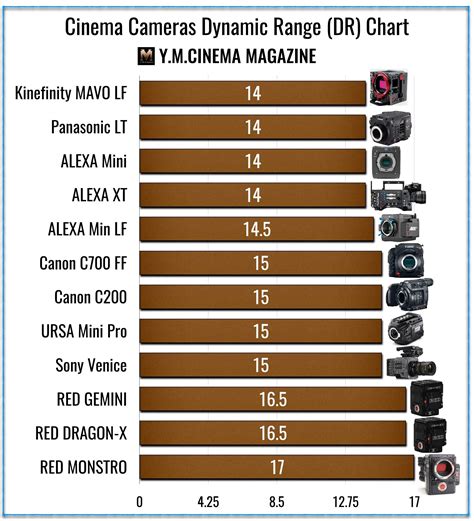 Cinema Cameras Dynamic Range Comparison: “Paycheck Stops" vs.“Gravy ...