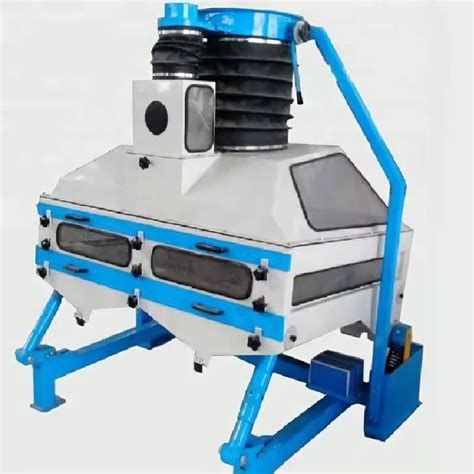 Paddy Rice Wheat Maize Stone Removing Machine Grain Destoner China