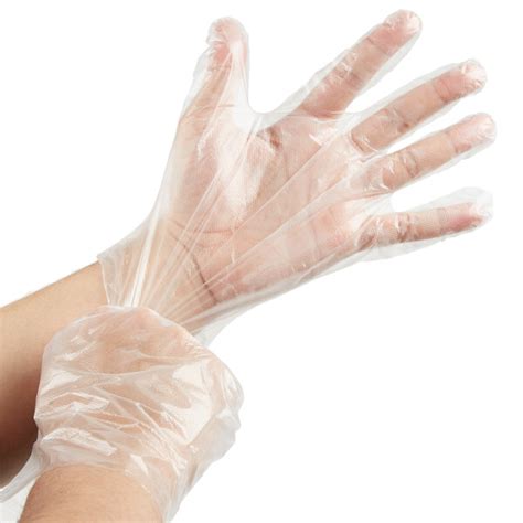 Choice Disposable Poly Gloves Small For Food Service 100pack