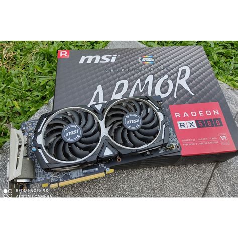 MSI Armor RADEON RX 580 8GB GDDR5 Shopee Thailand