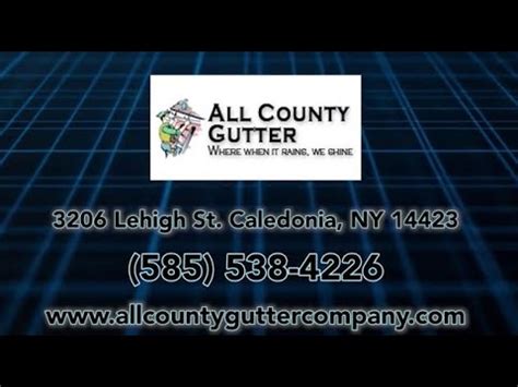 All County Gutter Company Inc Rochester NY Gutters And Downspouts