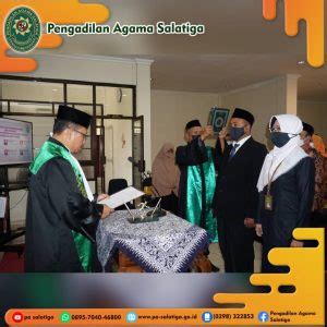 Pelantikan Dan Pengambilan Sumpah Jabatan Panitera Pengganti Dan