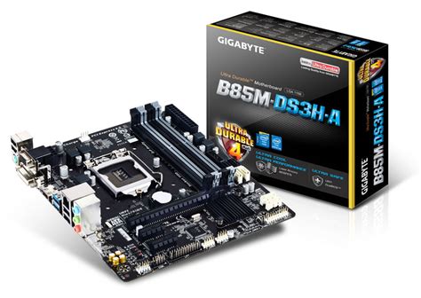 Gigabyte Ga B85m Ds3h A Intel B85 Socket H3 Lga 1150 Micro Atx Placa