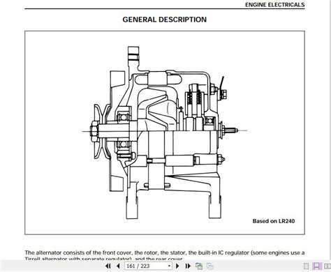 JCB Engines Isuzu A 4JG1 Workshop Manual