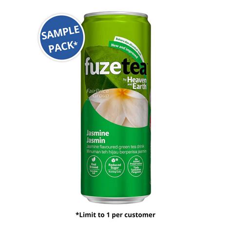 Sample Fuze Tea By Heavenandearth Jasmine Green Tea Ntuc Fairprice