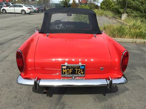 Partial Restoration 1965 Sunbeam Alpine Series Iv Bring A Trailer