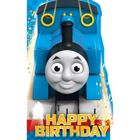 Thomas And Friends Happy Birthday Card