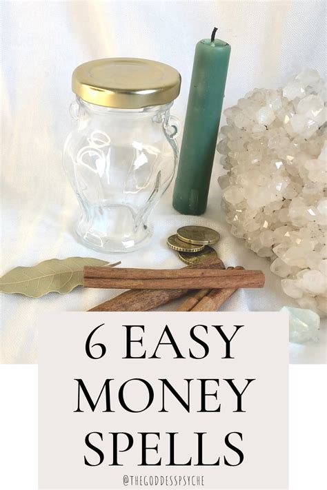 6 EASY Money Spells - The Goddess Psyche